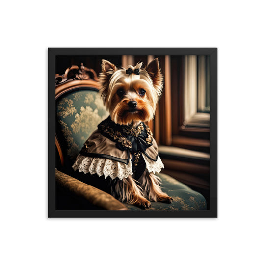 Yorkshire Terrier- Framed poster