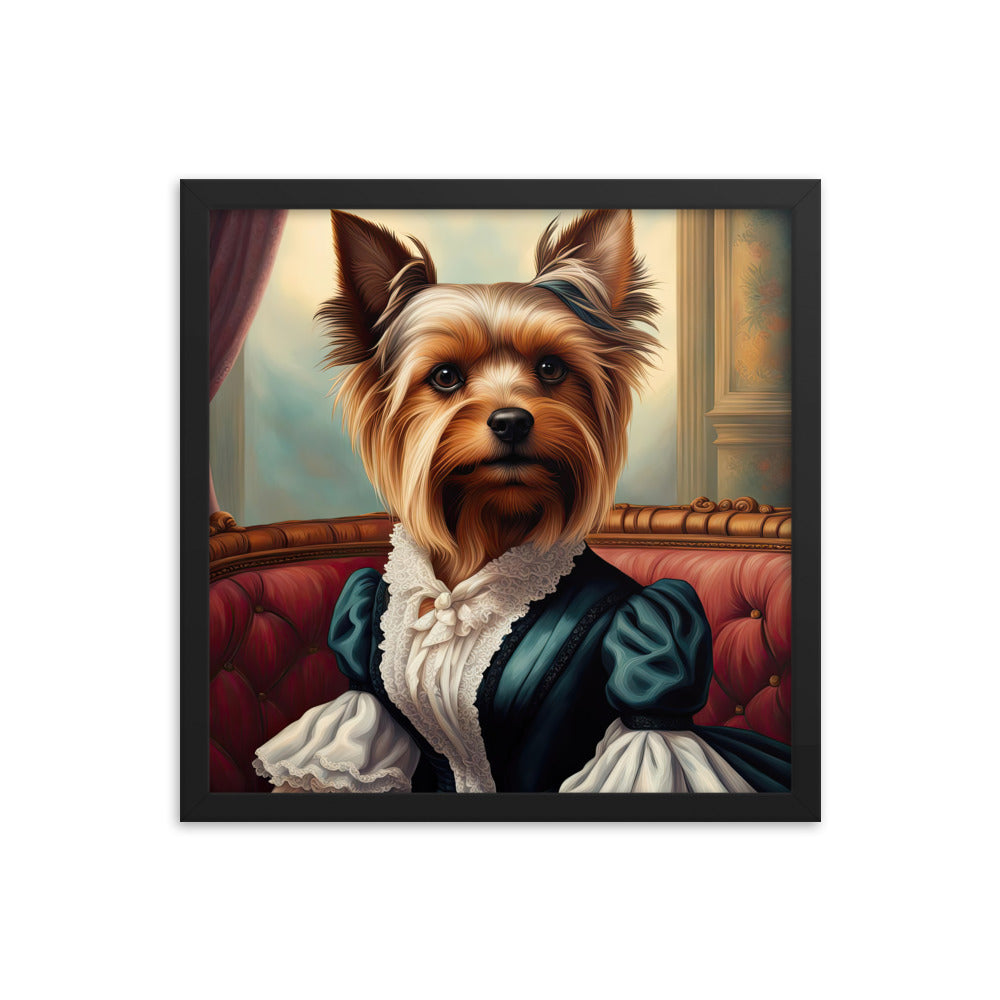 Yorkshire Terrier- Framed poster v2