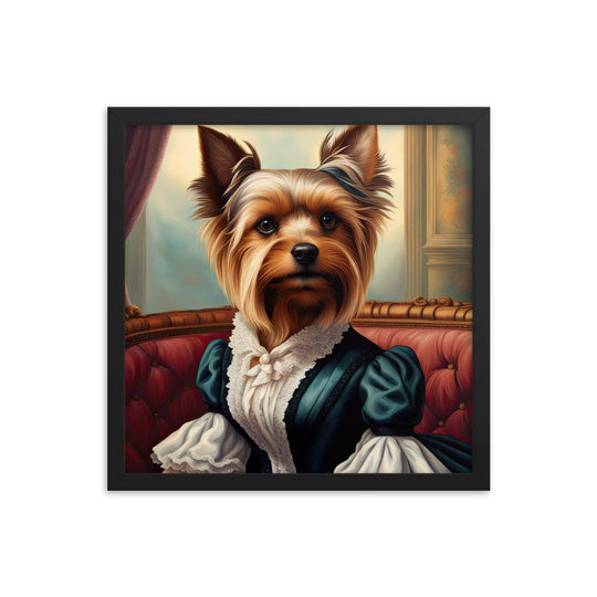 Yorkshire Terrier- Framed poster v2