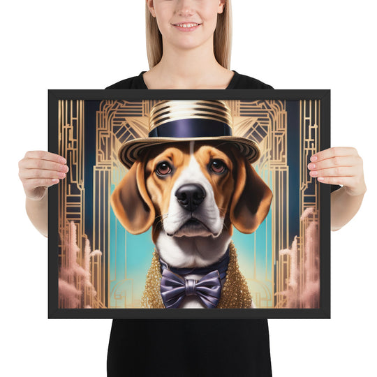 Beagle- Framed poster V2