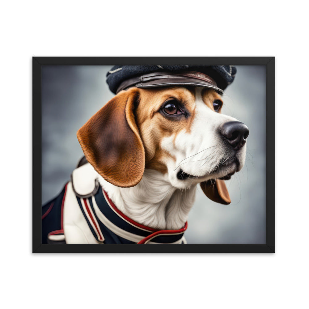 Beagle- Framed poster V4