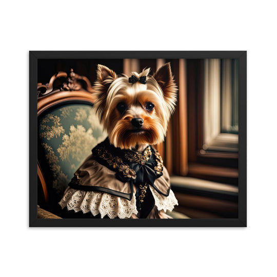 Yorkshire Terrier- Framed poster