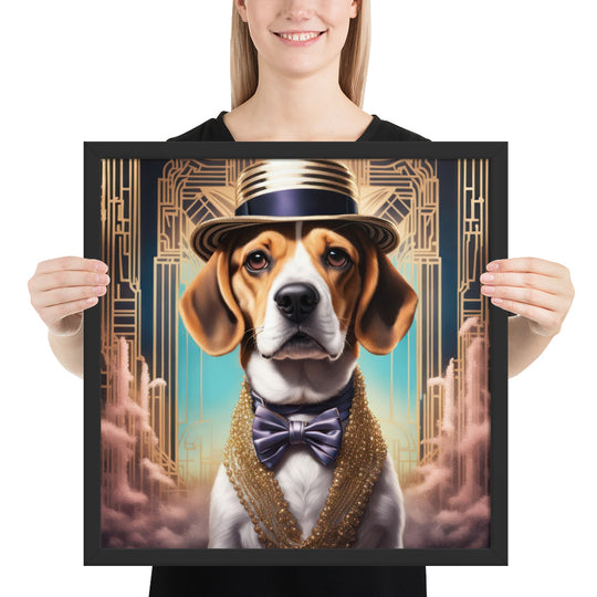 Beagle- Framed poster V2