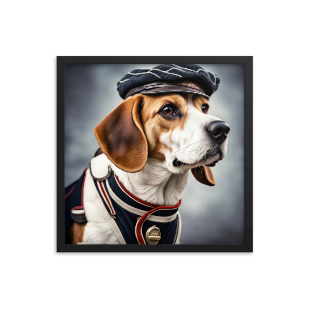 Beagle- Framed poster V4