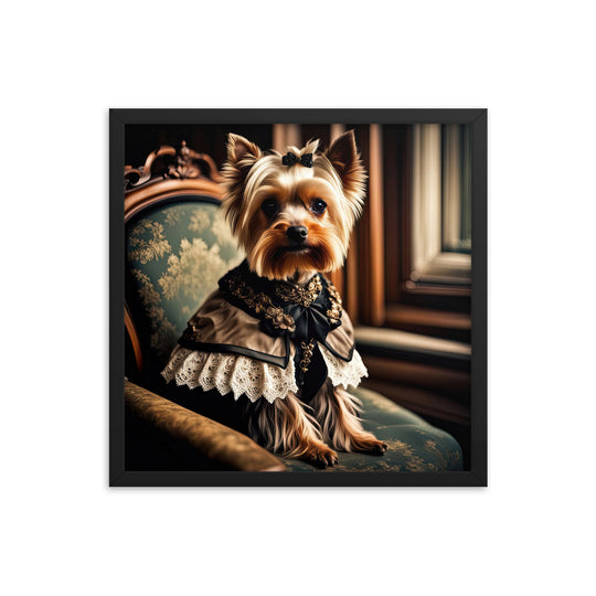 Yorkshire Terrier- Framed poster