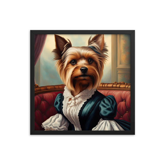 Yorkshire Terrier- Framed poster v2