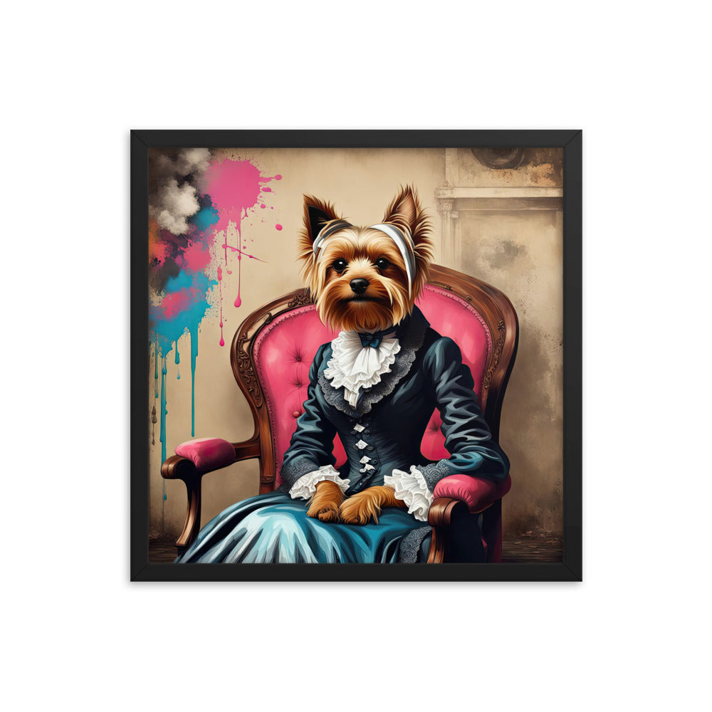 Yorkshire Terrier- Framed poster v3