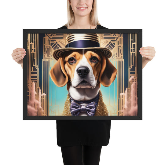 Beagle- Framed poster V2