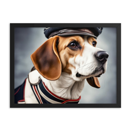 Beagle- Framed poster V4