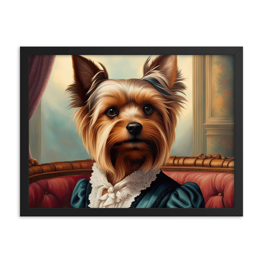 Yorkshire Terrier- Framed poster v2