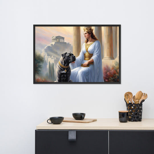 Framed poster-Cane Corso