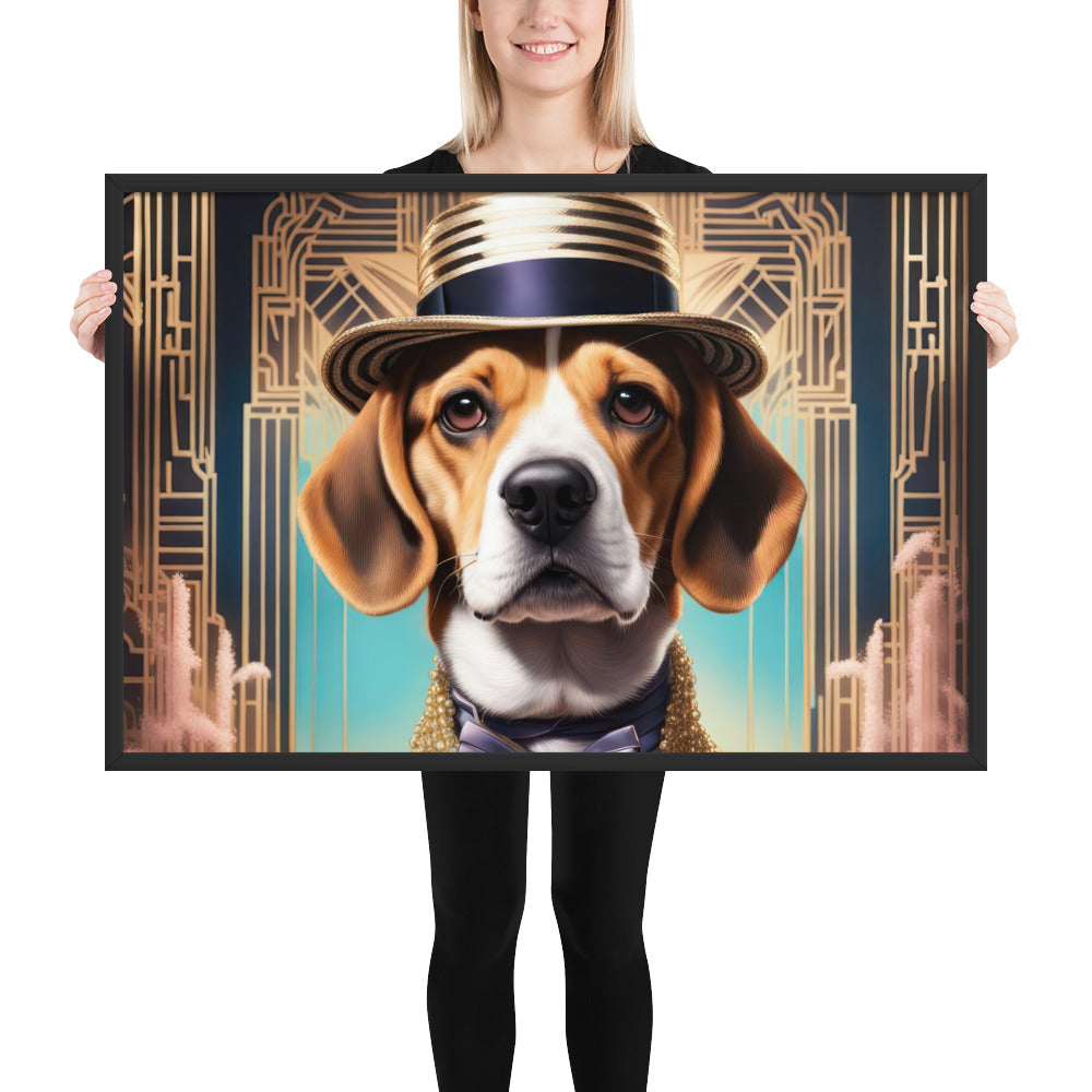 Beagle- Framed poster V2