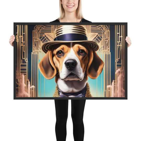 Beagle- Framed poster V2