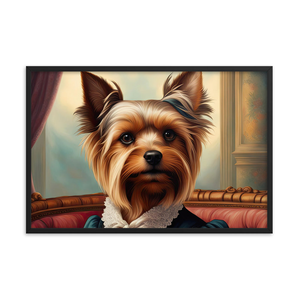 Yorkshire Terrier- Framed poster v2