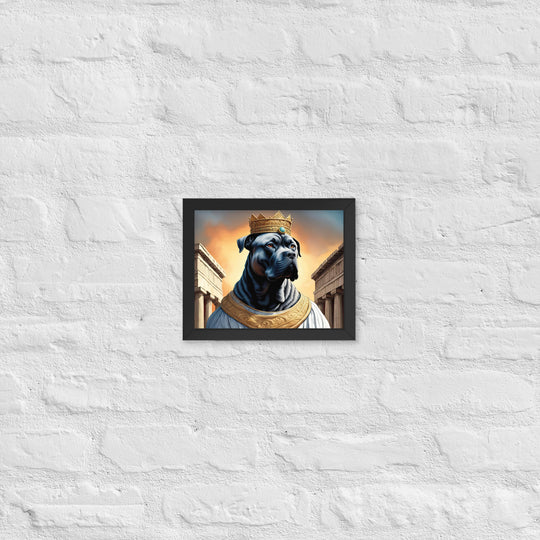 Framed poster-Cane Corso V2