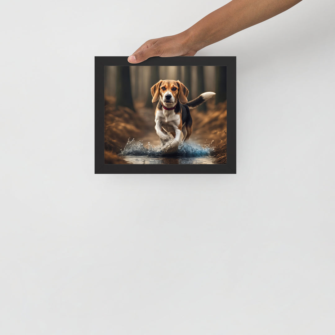 Beagle- Framed poster V3