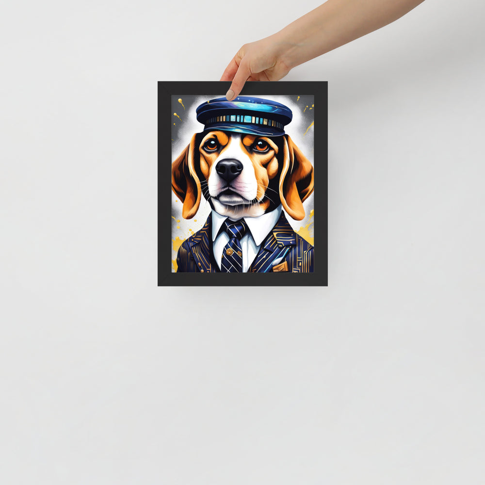 Beagle- Framed poster V5