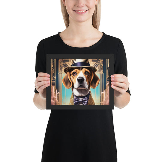 Beagle- Framed poster V2