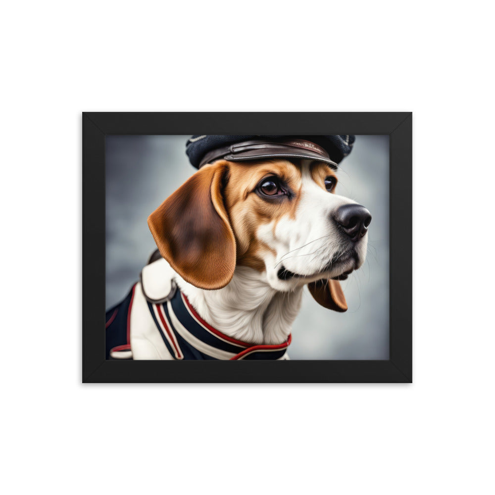 Beagle- Framed poster V4