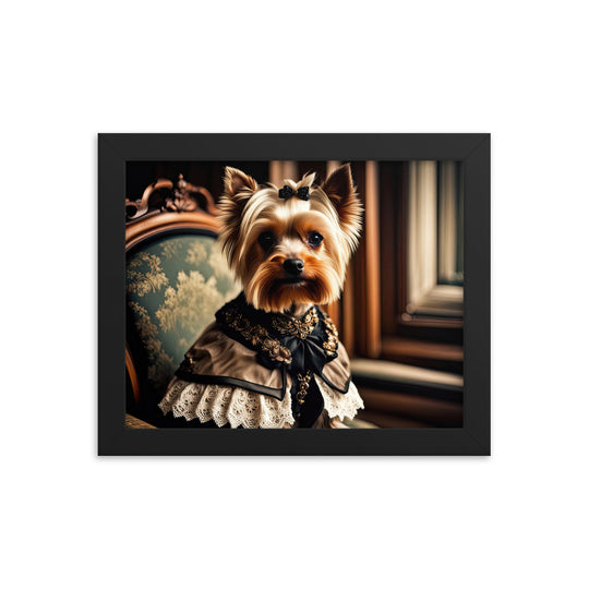 Yorkshire Terrier- Framed poster