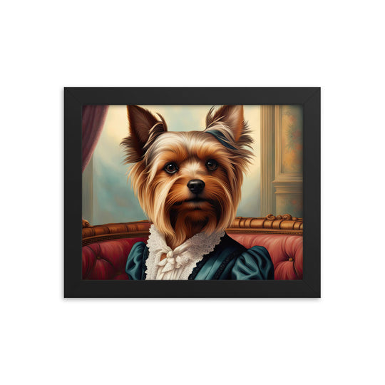 Yorkshire Terrier- Framed poster v2