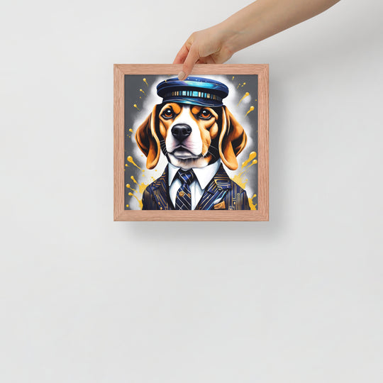 Beagle- Framed poster V5