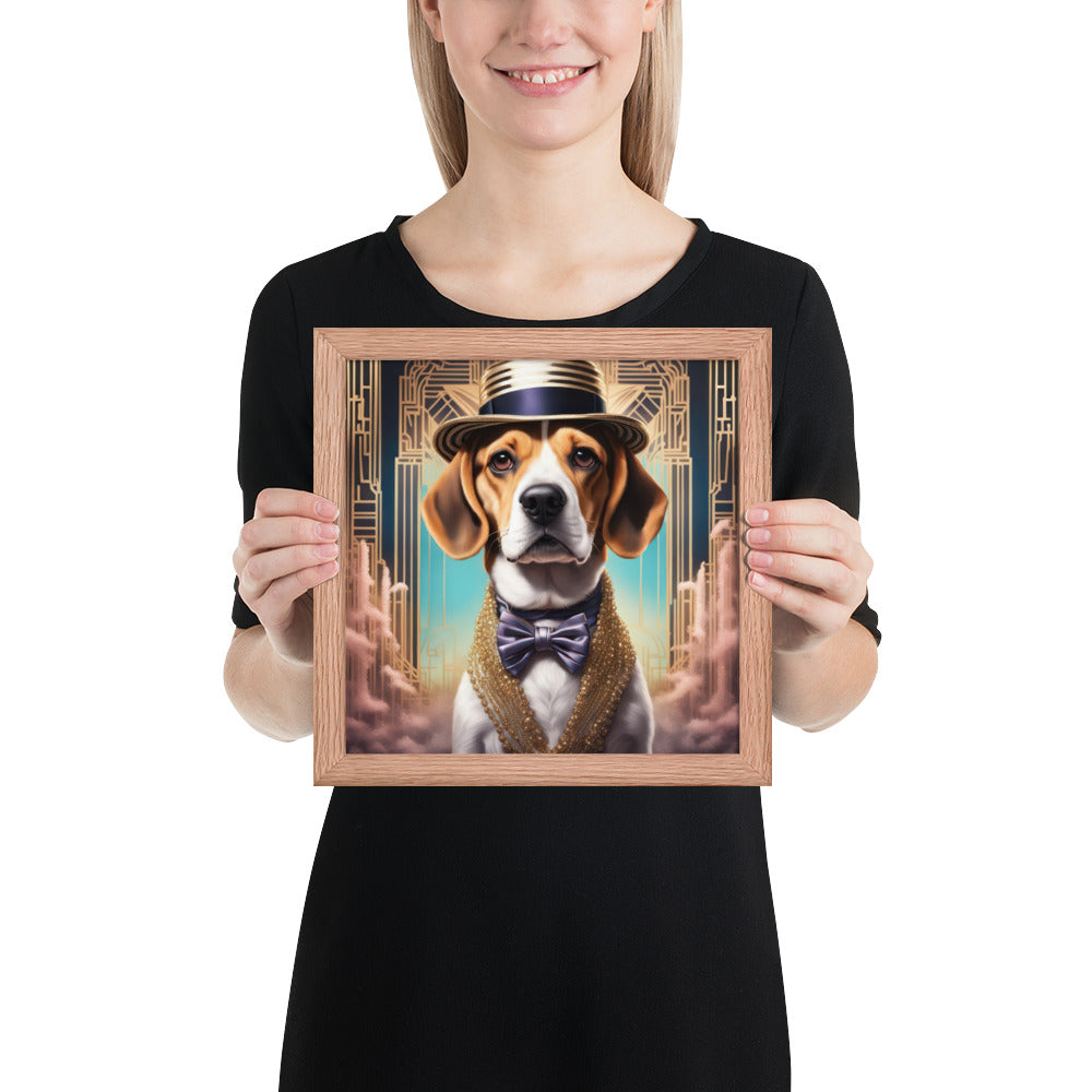 Beagle- Framed poster V2