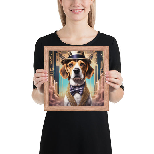 Beagle- Framed poster V2