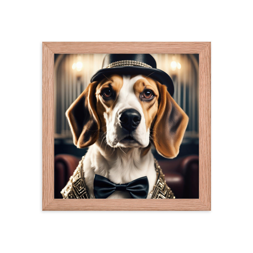 Beagle- Framed poster