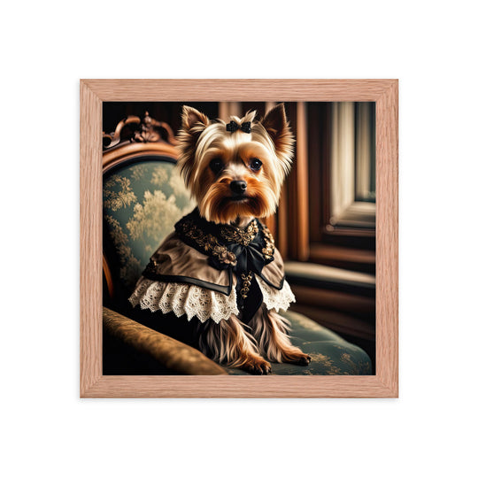Yorkshire Terrier- Framed poster