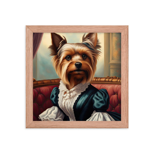 Yorkshire Terrier- Framed poster v2