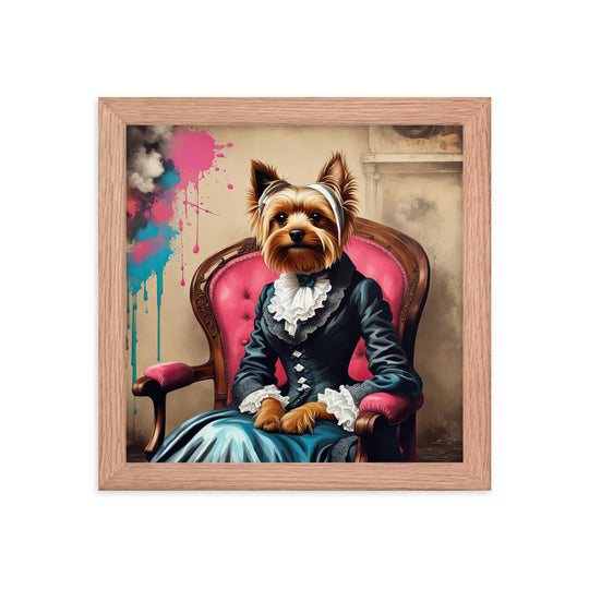 Yorkshire Terrier- Framed poster v3