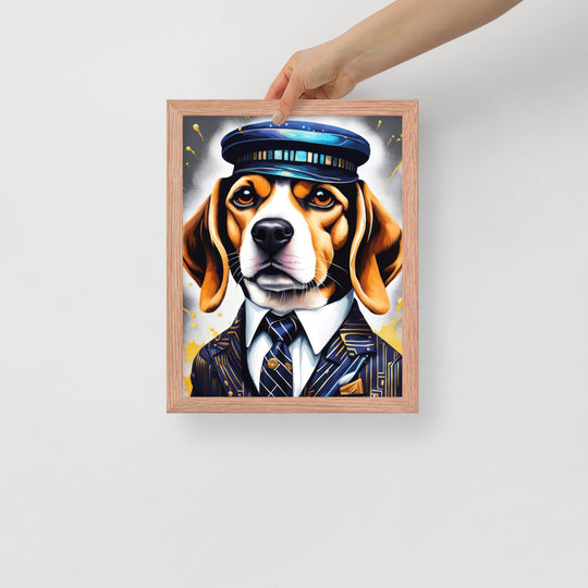 Beagle- Framed poster V5