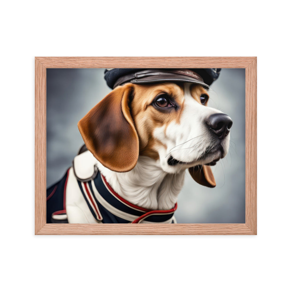 Beagle- Framed poster V4