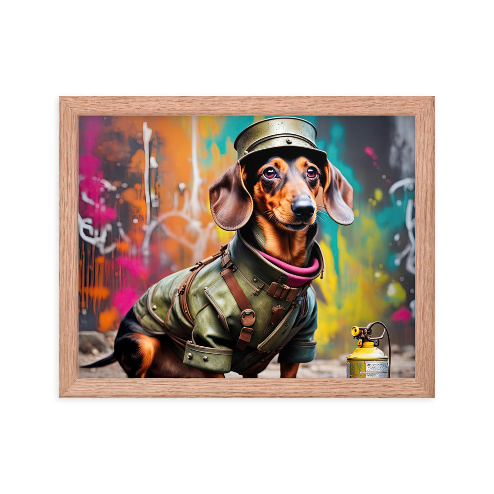 Dachshund- Framed poster