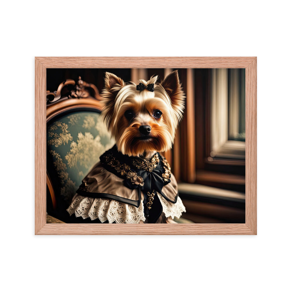 Yorkshire Terrier- Framed poster