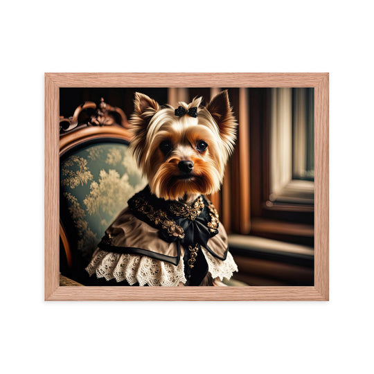 Yorkshire Terrier- Framed poster