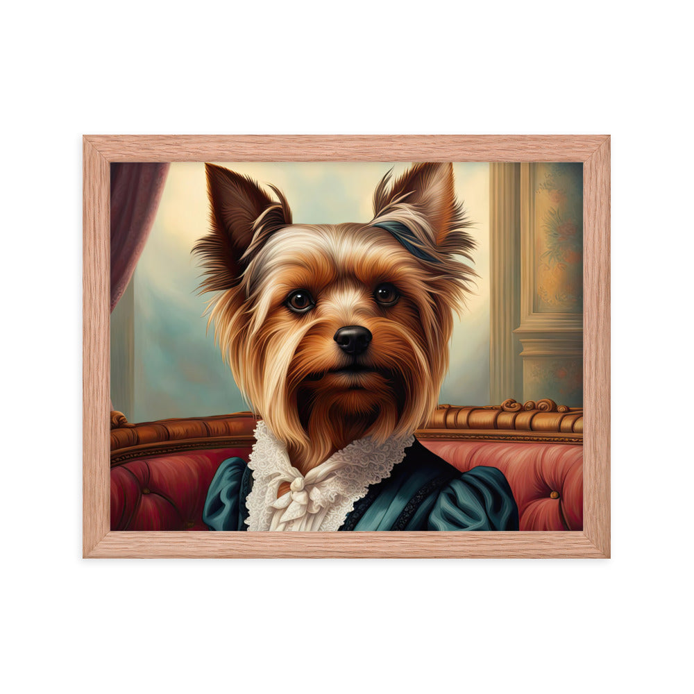 Yorkshire Terrier- Framed poster v2