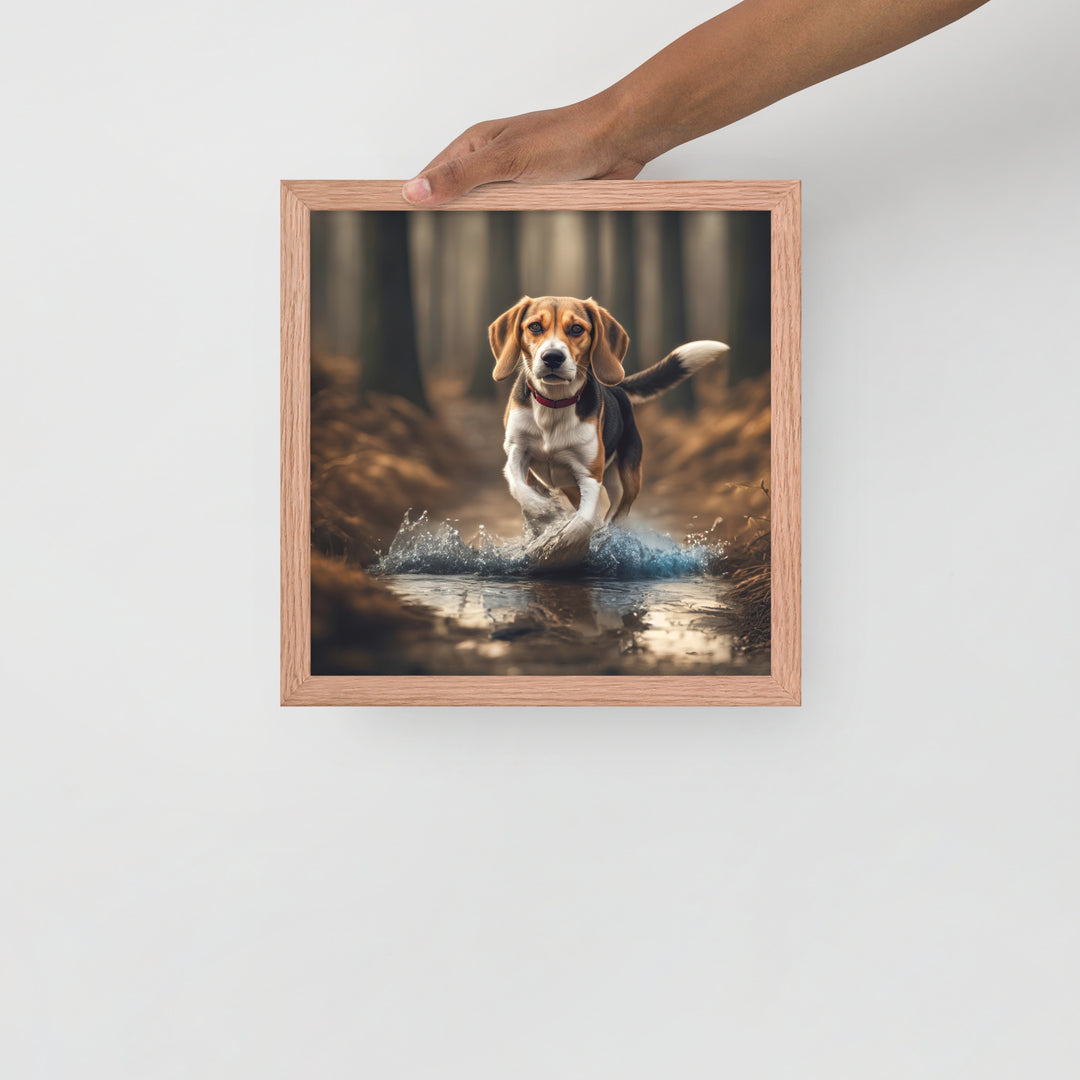 Beagle- Framed poster V3