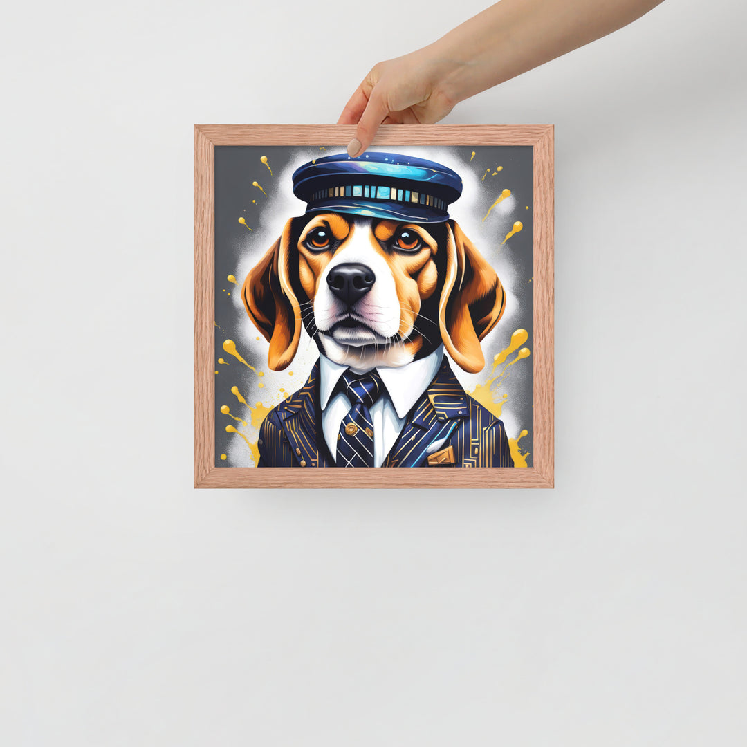 Beagle- Framed poster V5