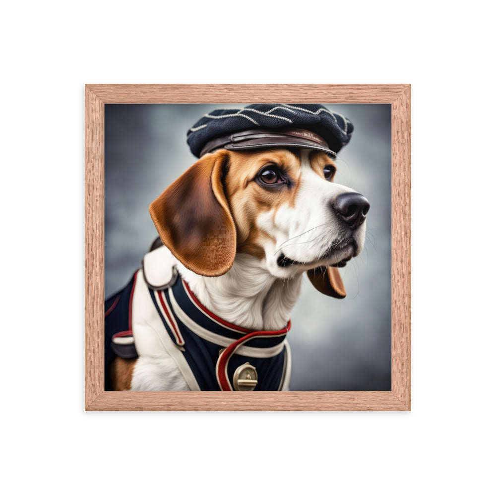 Beagle- Framed poster V4