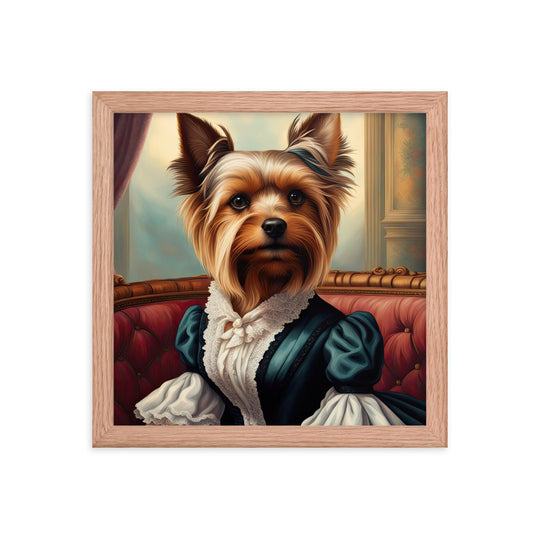 Yorkshire Terrier- Framed poster v2