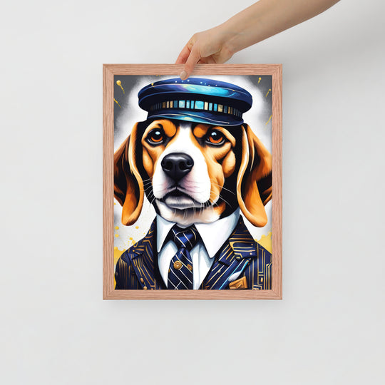 Beagle- Framed poster V5