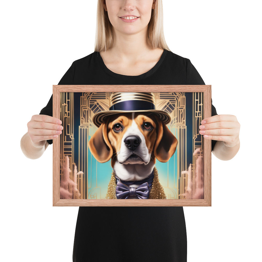 Beagle- Framed poster V2