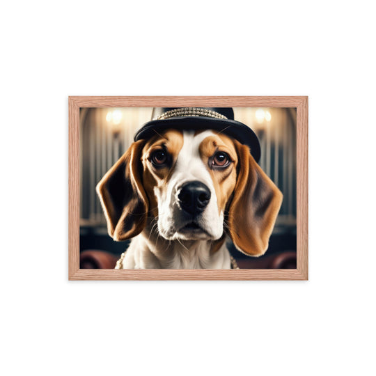 Beagle- Framed poster