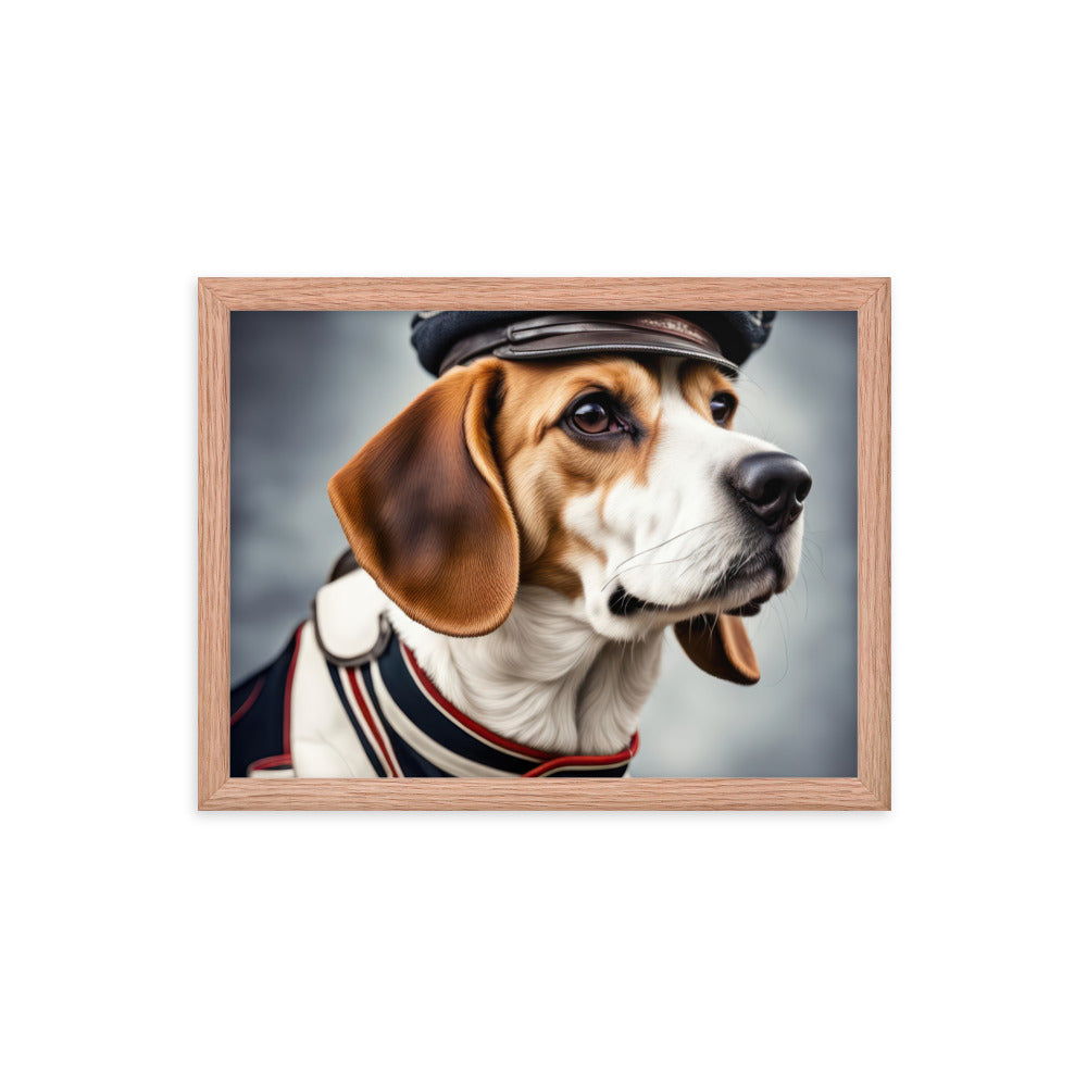 Beagle- Framed poster V4