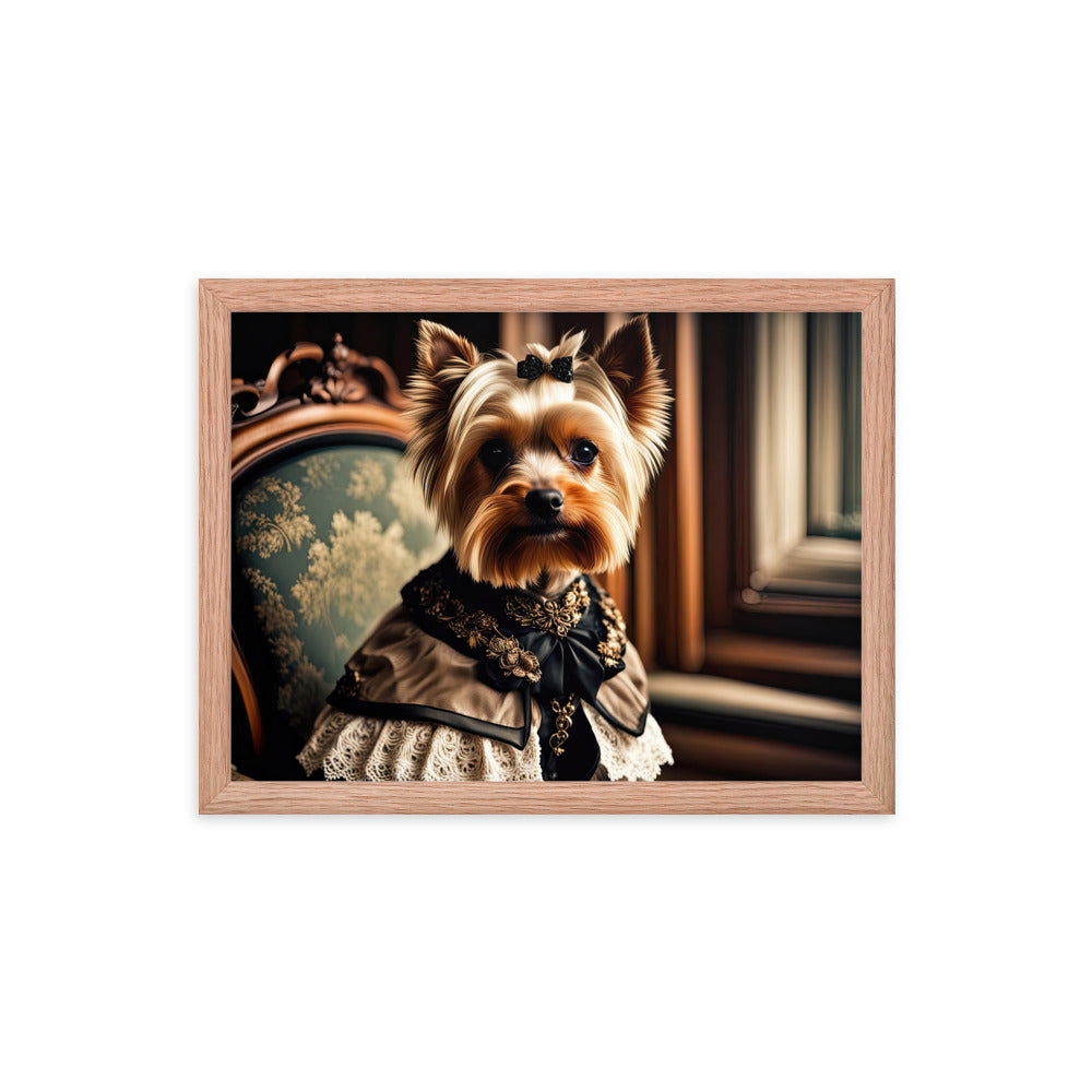 Yorkshire Terrier- Framed poster