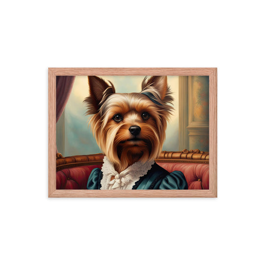 Yorkshire Terrier- Framed poster v2