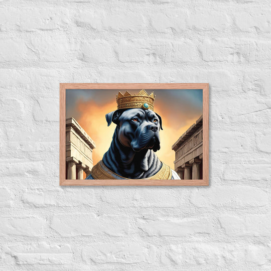 Framed poster-Cane Corso V2