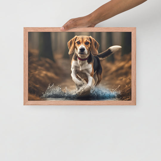 Beagle- Framed poster V3